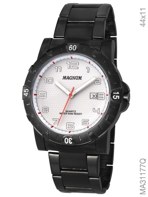 Relógio Magnum Masculino Cronógrafo - MA33791Z - Preto com