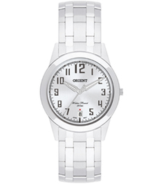 Relógio Orient Feminino MBSS1132A S2SX Pulseira de Aço Prata