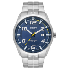 Relógio Orient Masculino MBSS1382 D2SX Pulseira de Aço prata