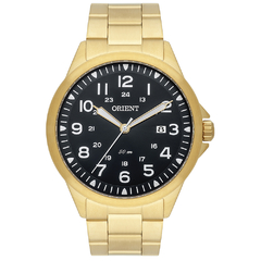 Relógio Orient Masculino MGSS1199 P2KX Pulseira Aço Dourado