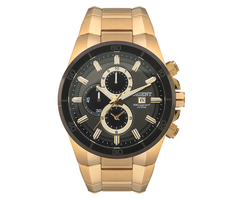 Relógio Orient Masculino Cronógrafo MGSSC004 G1KX Dourado