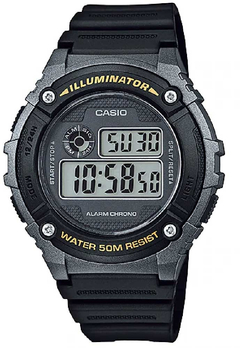 Relógio Casio Masculino Digital Illuminator W-216H-1BVDF