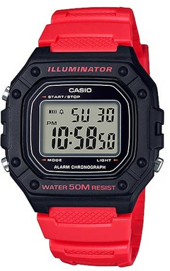 Relógio Casio Masculino Digital Illuminator W-218H-4BVDF