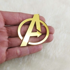 10 - Apliques Logo Vingadores Avengers - comprar online