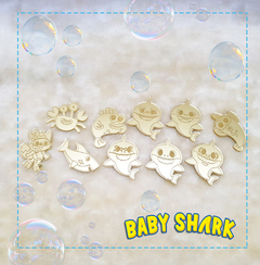 10 - Apliques Baby Shark Pink Fong