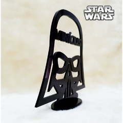 10 - Centro de Mesa Star Wars Dart Vader Acrílico preto na internet