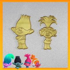 10 - Apliques Trolls Tronco Poppy