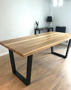 Mesa Madera y Hierro - comprar online