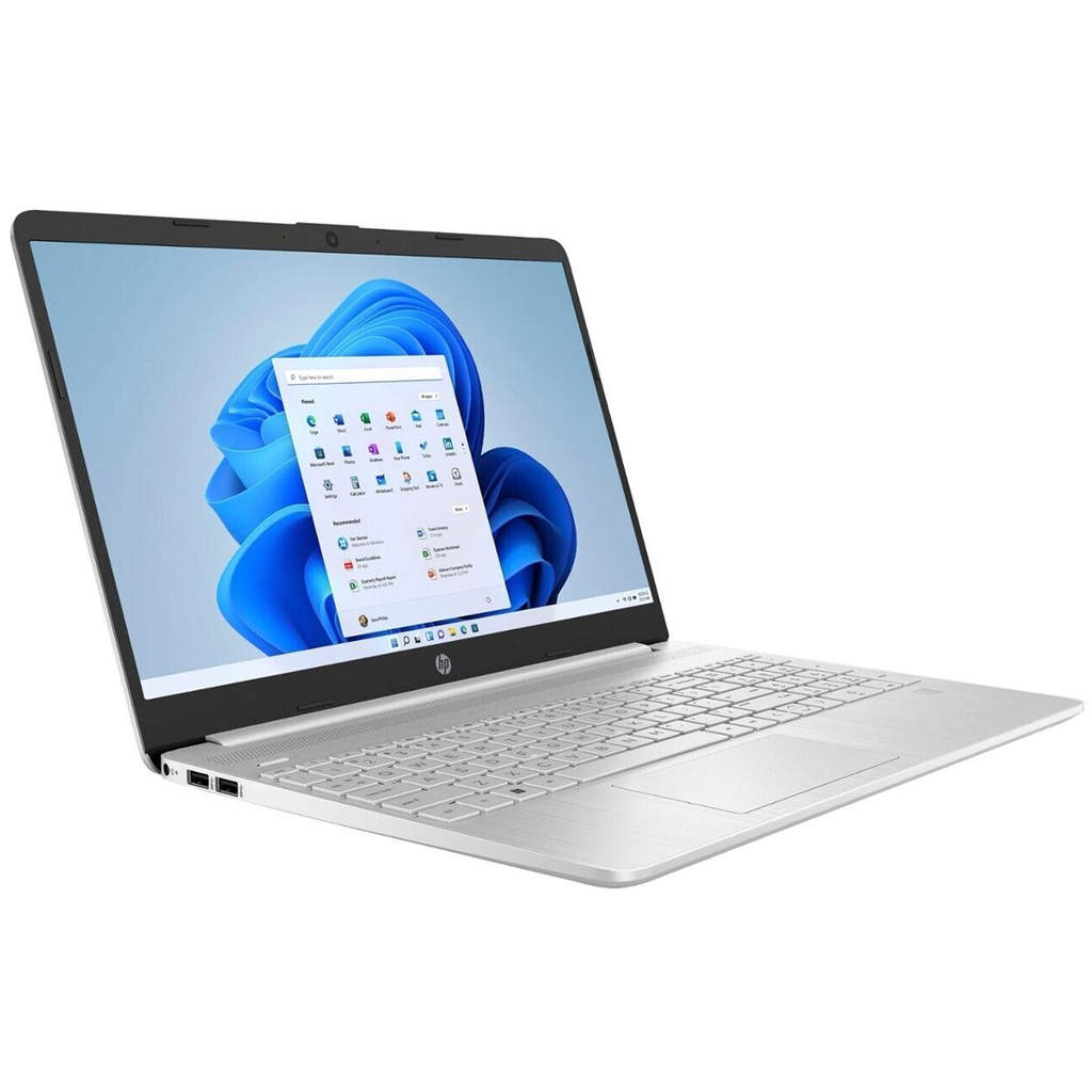 HP 15-DY5073DX INTEL CORE I7 1255U 2.8GHZ 16GB DDR4 512GB SSD 15.6FHD (1920x1080) TOUCHSCREEN INTEL IRIS XE GRAPHICS WEBCAM BLUETOOTH WINDOWS 11 COLOR NATURAL SILVER - 15-DY5073DX