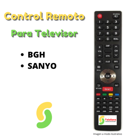 SANYO CR LED 0005 Control Remoto