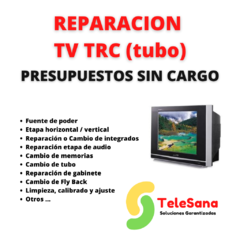 REPARACION TV TRC (tubo)