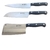 Combo de cuchillas linea Gourmet (Chef + Santoku + Hachuela) - Boker Arbolito en internet