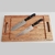 Cuchilla Santoku linea Gourmet (Ideal Cocina y Vegetales!!) - tienda online