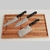 Combo de cuchillas linea Gourmet (Chef + Santoku + Hachuela) - Boker Arbolito