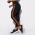 Legging Fitness Preta Orange Line Honey Be