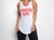 Camiseta Fitness Branca Viscolycra Ipanema Honey Be