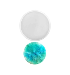 Molde de silicona para resina Posa Vaso 8.5CM - comprar online