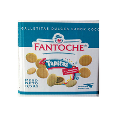 Tapitas para alfajores - sabor coco - 3,5 kg.- FANTOCHE