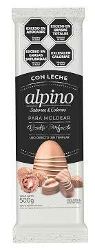 CHOCOLATE BARRA CON LECHE ALPINO 500GR - comprar online