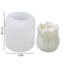 Molde de silicona para velas Mod.Tulipan - comprar online