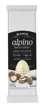 CHOCOLATE BLANCO BARRA ALPINO 500GR - comprar online