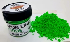 Colorante King Dust NEON LIGHTER VERDE x4 grs. - comprar online