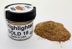 Colorante King Dust x4 gr Highlighter GOLD 18