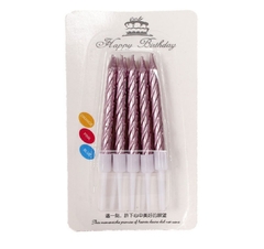 Pack 10 mini velas de cumpleaños - Granashop