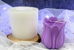 Molde de silicona para velas Mod.Tulipan