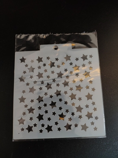 Stencil chico estrellas