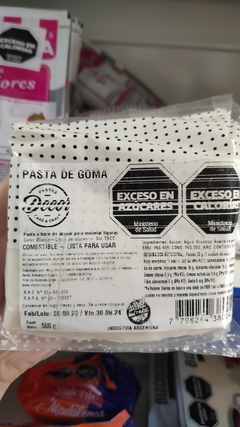 PASTA DE GOMA Decor 500GR