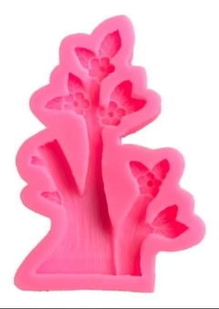 Molde silicona Arbol con flore