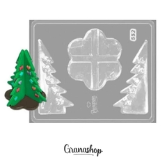 Molde/Placa acetato Partes p/ Arbol Navideño