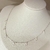 Choker de Coração Vazado em Prata 925