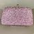 Bolsa clutch rosa