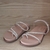 Papete Akazzo Nude/Cobre - comprar online