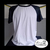 Camiseta Raglan Plus Size Branco Manga Curta Colorida na internet