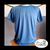 Camiseta Azul Petróleo Curta