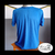Camiseta Azul Royal Curta