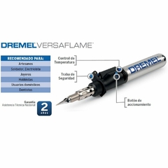 PIROGRABADOR A GAS BUTANO MODELO 2000 VERSATIP DREMEL - comprar online