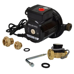 BOMBA PRESURIZADORA 245 W P/ 4 BAÑOS CON CONECTOR DE BRONCE KUSHIRO