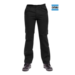 PANTALON GRAFA CARGO NEGRO OMBU