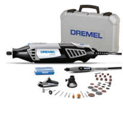 MINITORNO DREMEL 4000 3/36 Kit con 3 aditamentos y 36 accesorios DREMEL