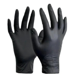 GUANTES DESCARTABLES NITRILO NEGRO