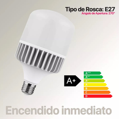 Lámpara Galponera Aluminio 50w Fria High power Candela 7314 - grupo ferretero