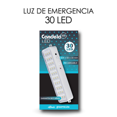 Luces Emergencia 30 Led 2w Luz Fria Candela 7269 - comprar online