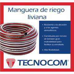 MANGUERA REFORZADA BCO/ROJO (x rollo) 1/2x15 mts TECNOCOM - comprar online