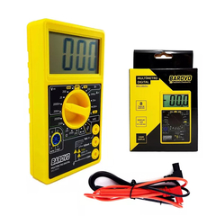 Tester Multimetro Digital Buzzer + Puntas Barovo Mul860u - comprar online