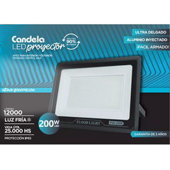 Reflector Proyector Led Exterior 200W Luz Fría Candela 7277 en internet