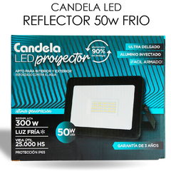 Reflector Led 50w Proyector Luz Fría Candela 6847 - comprar online